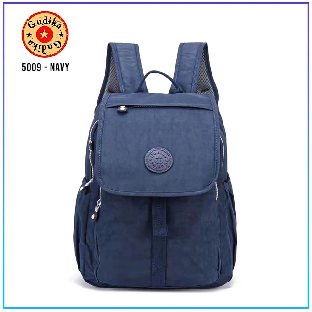 Menarik.. GUDIKA 5009 Original Import - Tas Ransel Laptop Wanita Kekinian Terbaru Bahan Nilon Waterp
