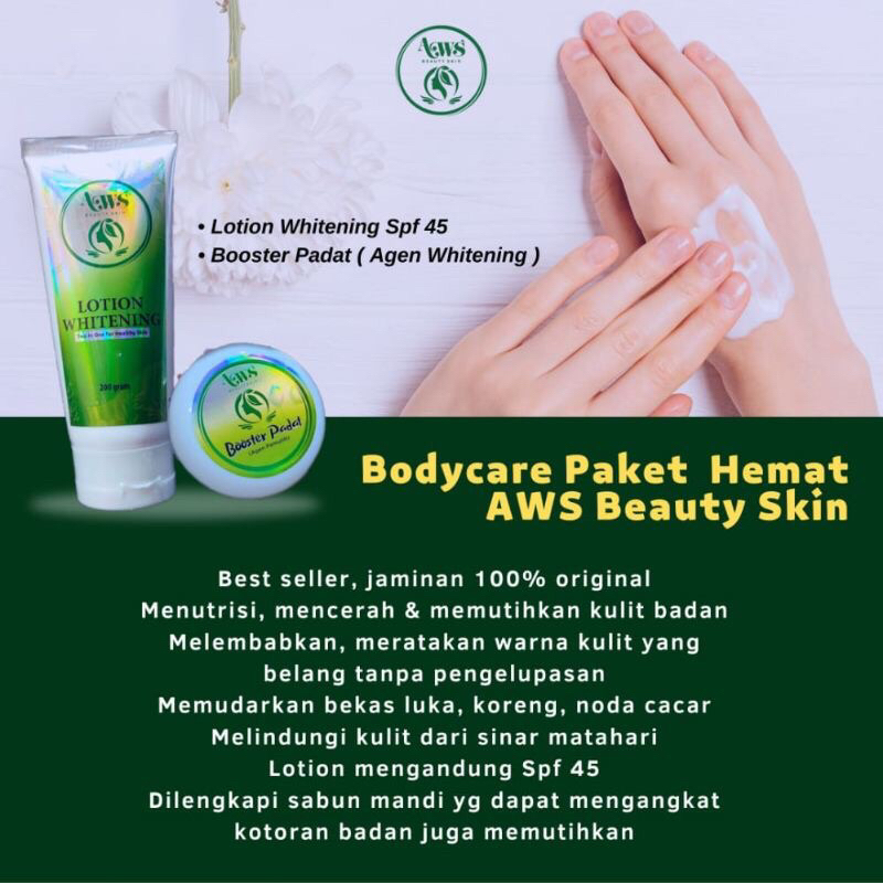 AWS BEAUTY SKIN LOTION WHITENING BOOSTER PADAT