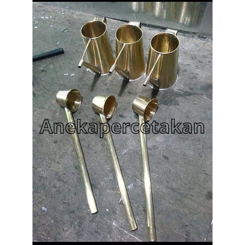 Teko Kopi Kuningan + Gayung kopi + filter Bahan Tebal