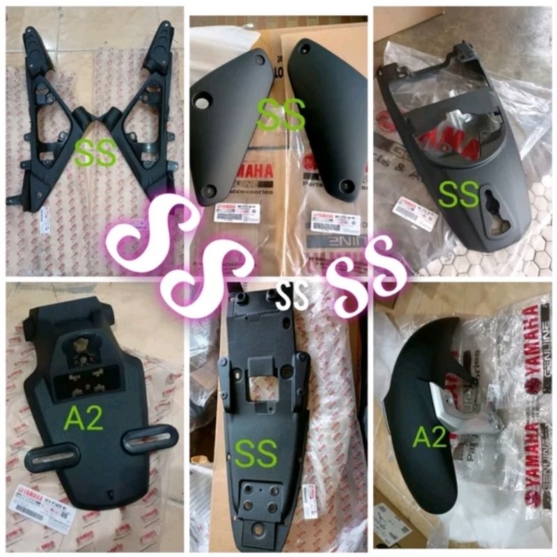 COVER BODY SET YAMAHA XSR155 XSR 155 ORIGINAL YGP