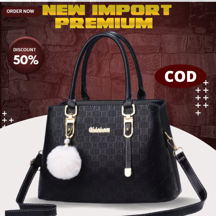 FL2310012 Tas ibu ibu kekinian kondangan buat pengajian kerja kantoran wanita mewah kekinian elegan 