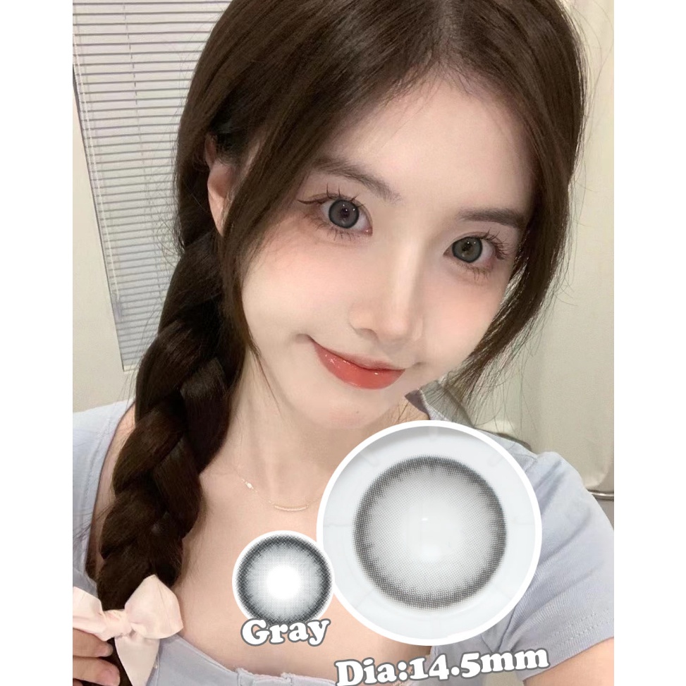 MURAH （COD）1 pasang lensa kontak warna diameter 16 MMlensa mata soflen soplen mata soflent softlensX