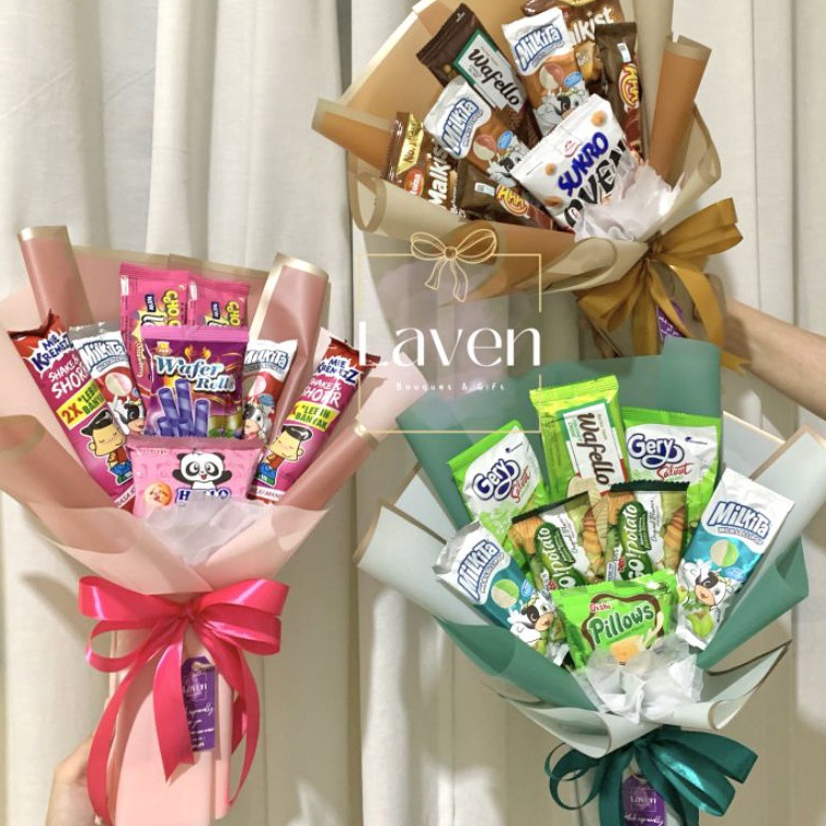 

KHZT0764 DiSkon !! Buket Snack Ready / Bucket Snack / Snack Bouquet