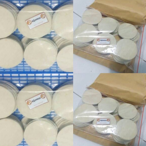 

RZTS7790 (D2289) Kulit dimsum 9.5 cm 200 pcs/pangsit/gyoza 200 lembar