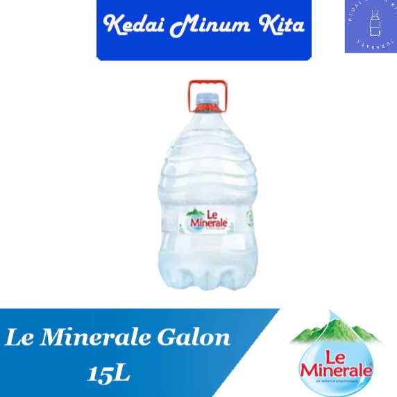 

Re4dy Le Minerale Galon (15L) Order lagi