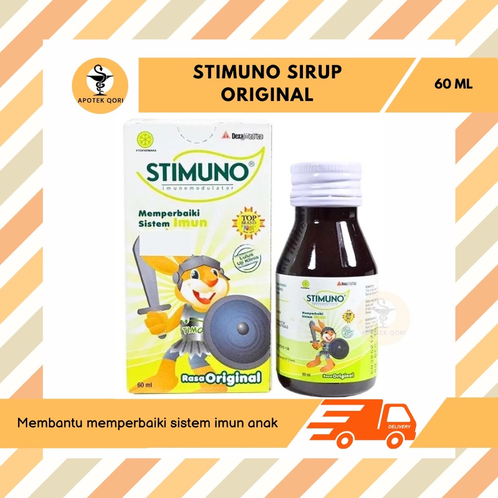 STIMUNO SIRUP ORIGINAL 60 ML/DAYA TAHAN TUBUH ANAK