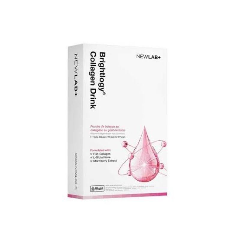 Newlab Brigthlogy Collagen Powder Drink 15 Sachet - Product Ori