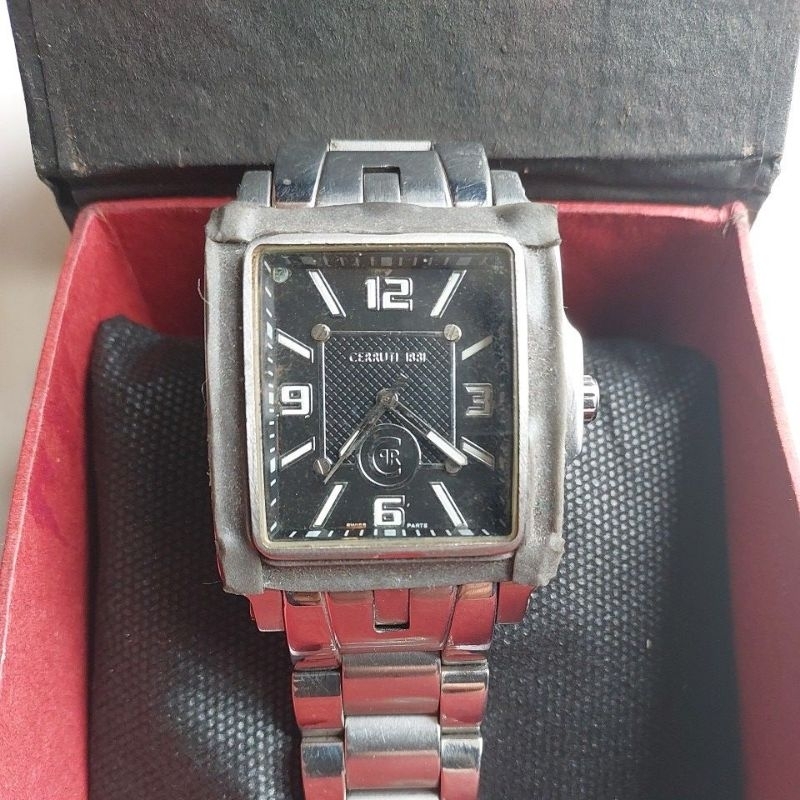 Jam tangan original CR Cerruti 1881 swiss made preloved second bekas