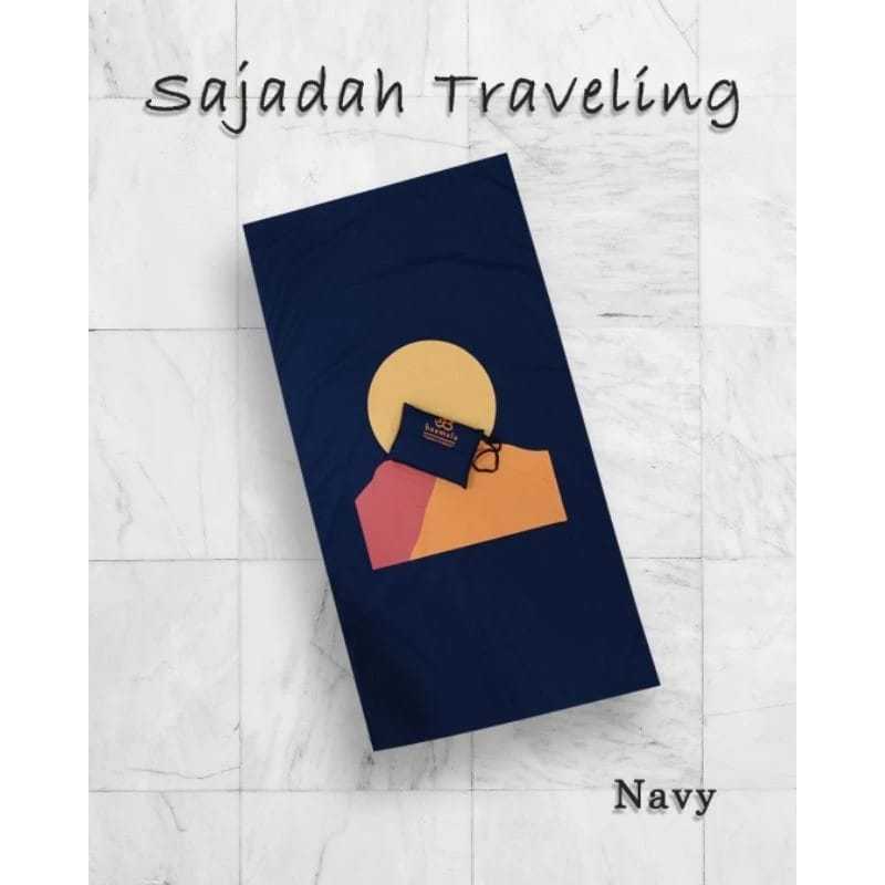 Sajadah Traveling Pocket Anti Slip Basmala