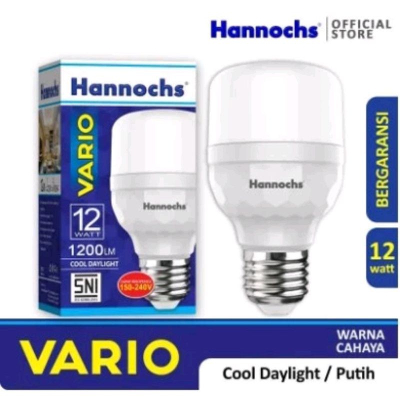 LAMPU HANNOCH VARIO 12 WATT LAMPU LED HANNOCH