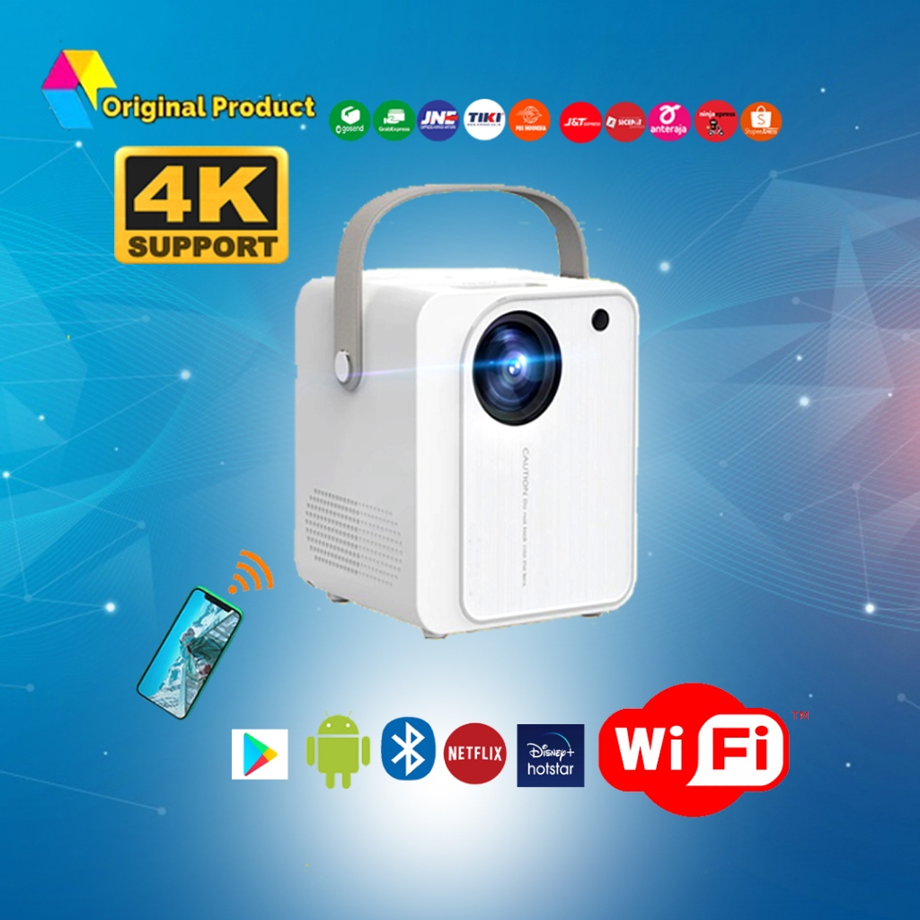 Proyektor Android Wifi / Proyektor Wifi / Proyektor Murah / Proyektor / Infocus mini / projector / P