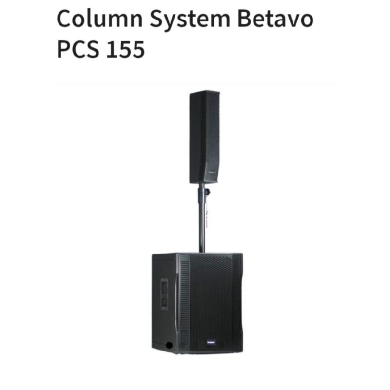Speaker aktif column 15 inch Bluetooth Betavo pcs 155 pcs155