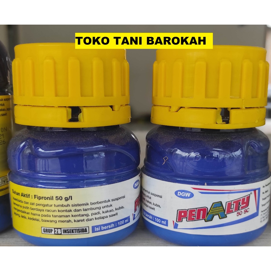 INSEKTISIDA PENALTY 50 SC 100 ML PEMBASMI HAMA ULAT SUNDEP GRAYAK DAUN KUTU PADI JAGUNG