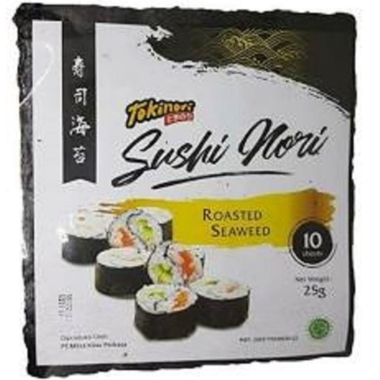

H4rga T3rmurah Tokinori Yaki Sushi | Nori Rumput Laut Halal 10/ 50 Sheets Kualitas Terbaik