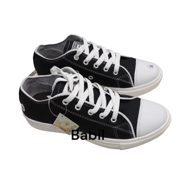 sepatu sekolah pria wanita sepatu cvrs sepatu sekolah hitam putih sepatu pria wanita