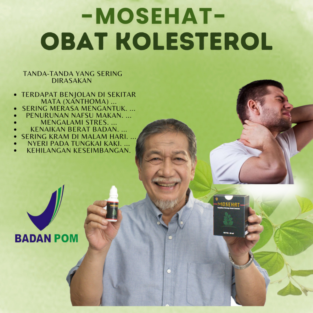 Obat Herbal Kolesterol Ampuh dari Jamu Tetes Mosehat