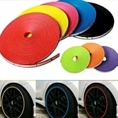 lis stiker velg ban mobil 8 meter