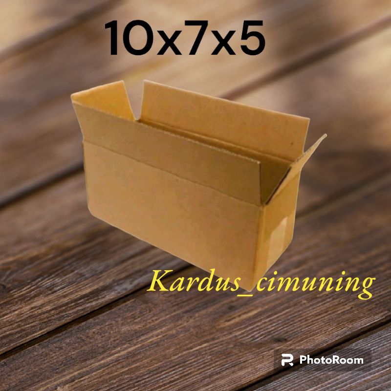 

kardus box packing 10x7x5