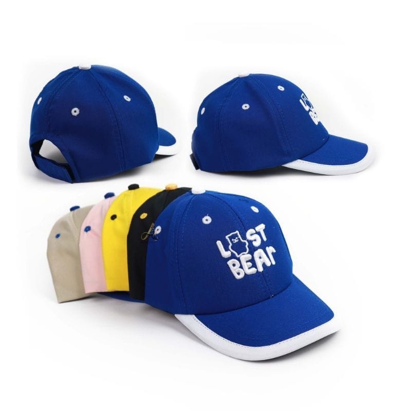 Topi Anak Baseball // Topi Anak Bordir LAST BEAR Untuk Anak Umur 1-4 Tahun