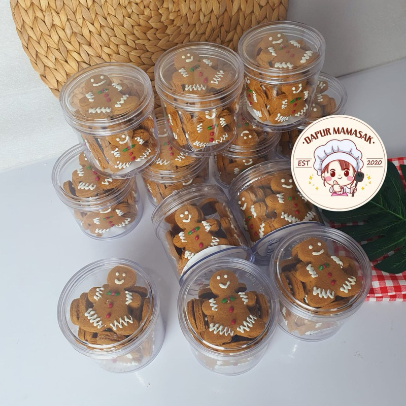 

DM - Kue Kering Ginger Bread Cookies Christmas / Kue Kering Natal / Best Seller