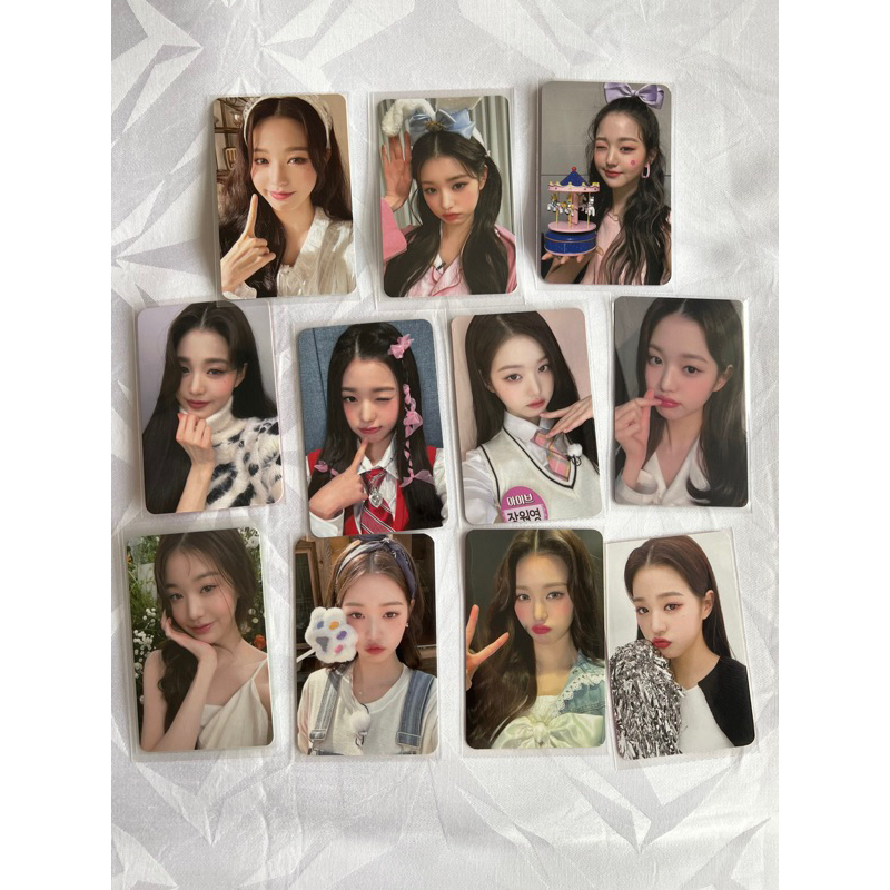 [READY] wonyoung photocard small pair/bundle bunny sw lodi love dive mainan dewy hapa kirstin namil 