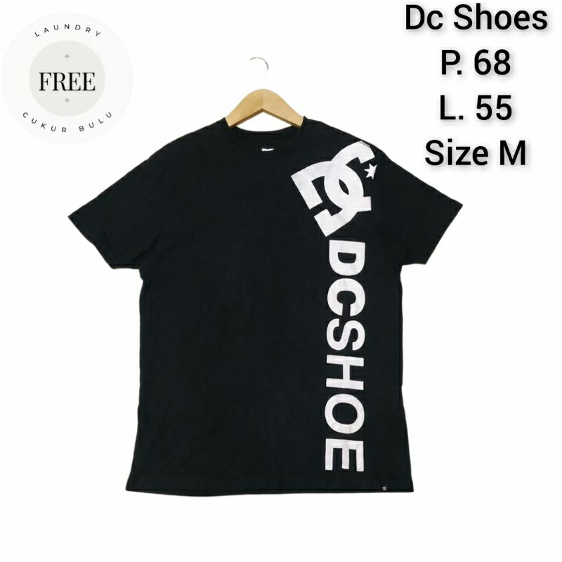 kaos dc shoes thrift second