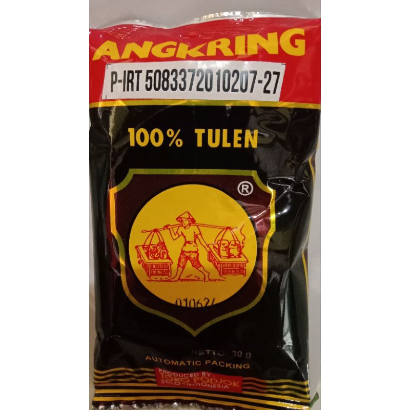 

KOPI BUBUK ANGKRING 100% TULEN KHAS SOLO NETTO : 30 GRAM