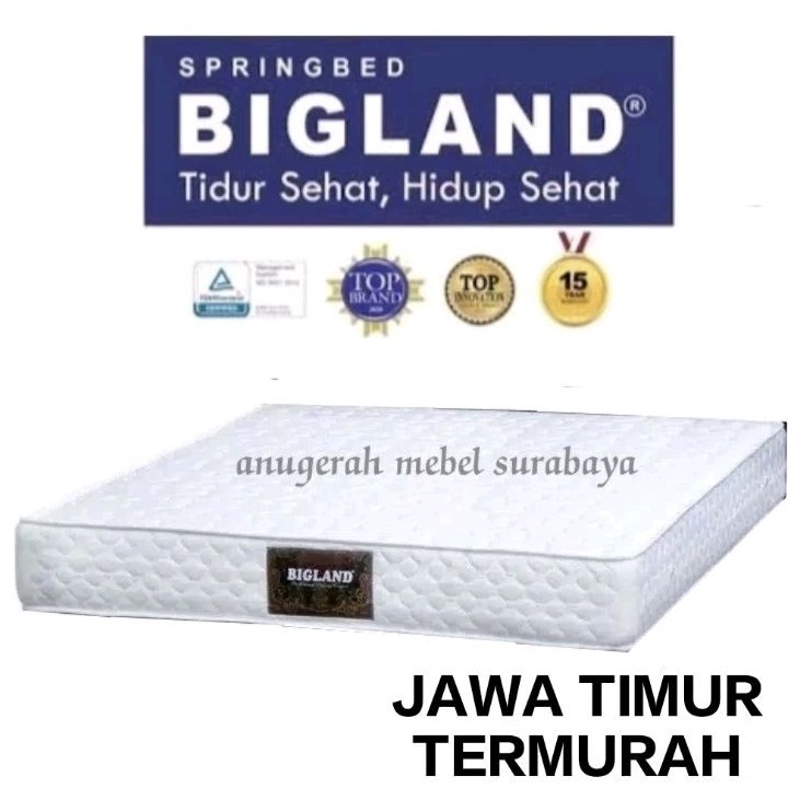 Kasur Springbed BIGLAND Garansi 15 Tahun (JAWA TIMUR)