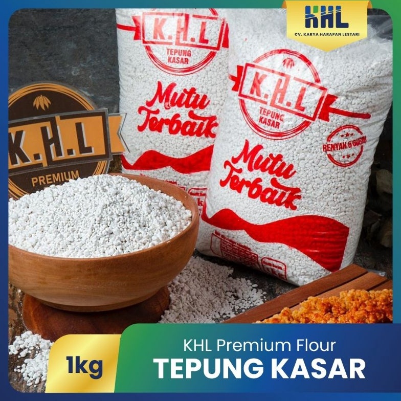 

B@ru 1 KG TEPUNG TAPIOKA KASAR / TEPUNG KASAR / TEPUNG SHIHLIN / TEPUNG CRISPY / TEPUNG KRISPI / TEPUNG TAPIOKA Harga Baru