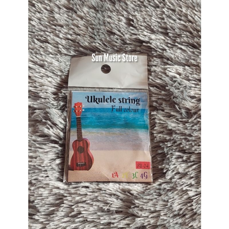 Senar Ukulele Warna Warni - Senar Ukulele Full Colour - Senar Ukulele Warna
