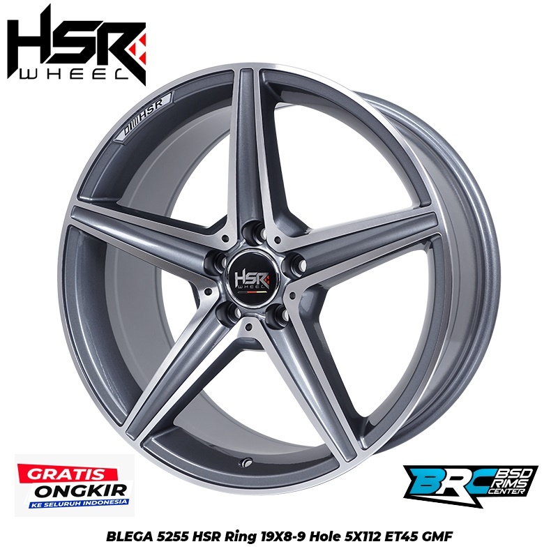 VELG MOBIL MERCEDES BENZ RNG 19X8/9 PCD 5X112 HSR BLEGA 5255