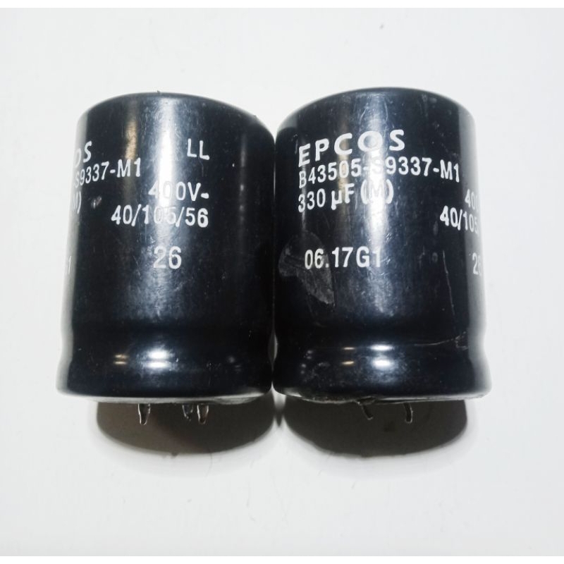 ELCO EPCOS 400V 330UF CABUTAN 2PCS