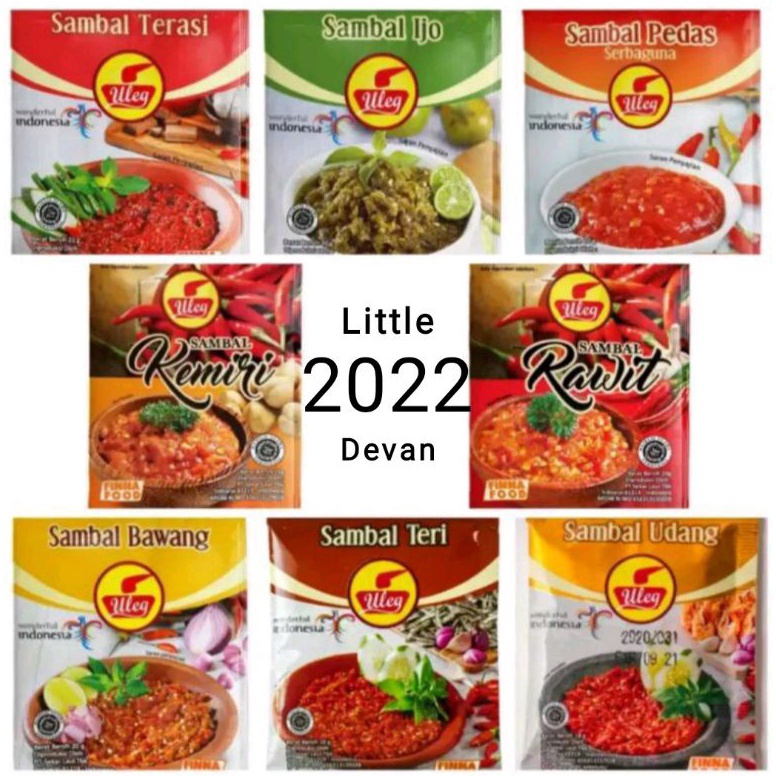 

[✱Q28/] finna sambel uleg terasi teri udang bawang rawit kemiri ijo 10 sachet Banyak Dicari