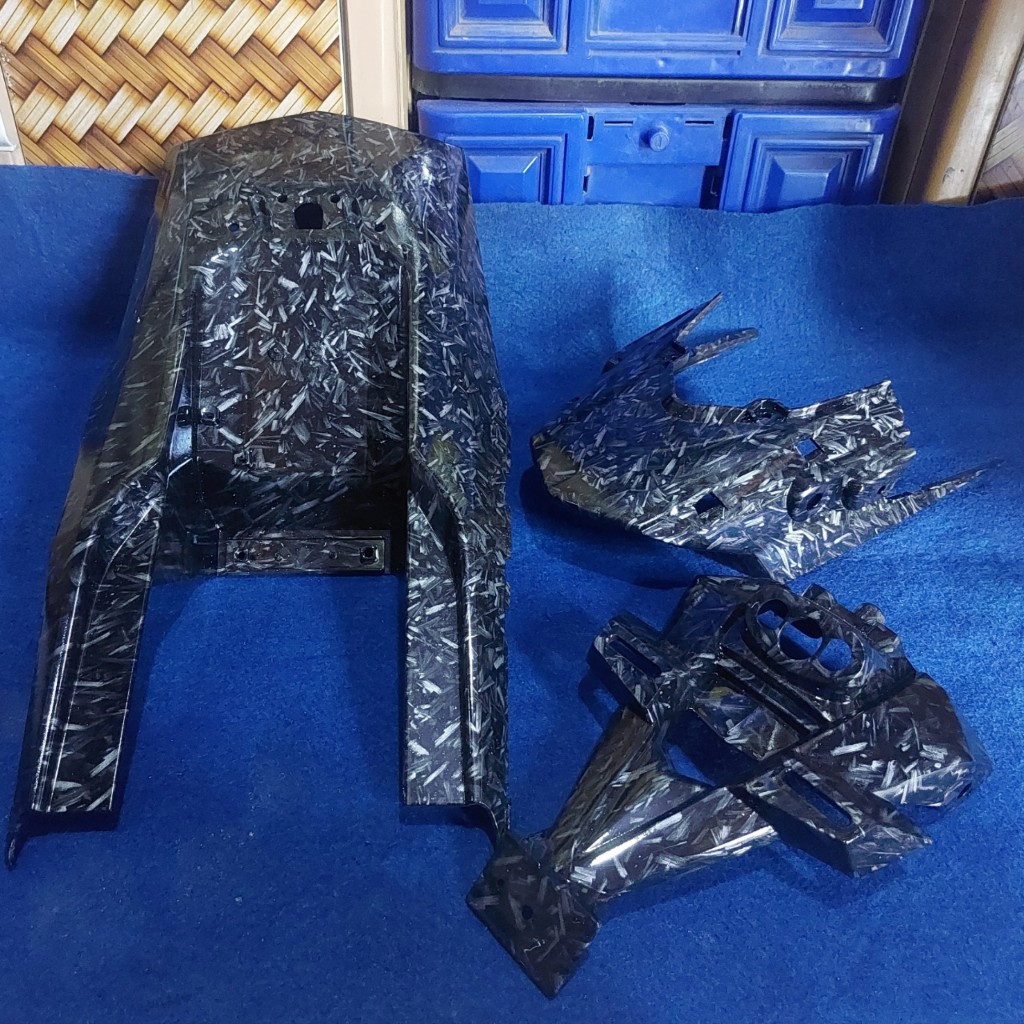 PAKETAN KARBON FORGED BODY KASAR KAWASAKI NINJA RR NEW