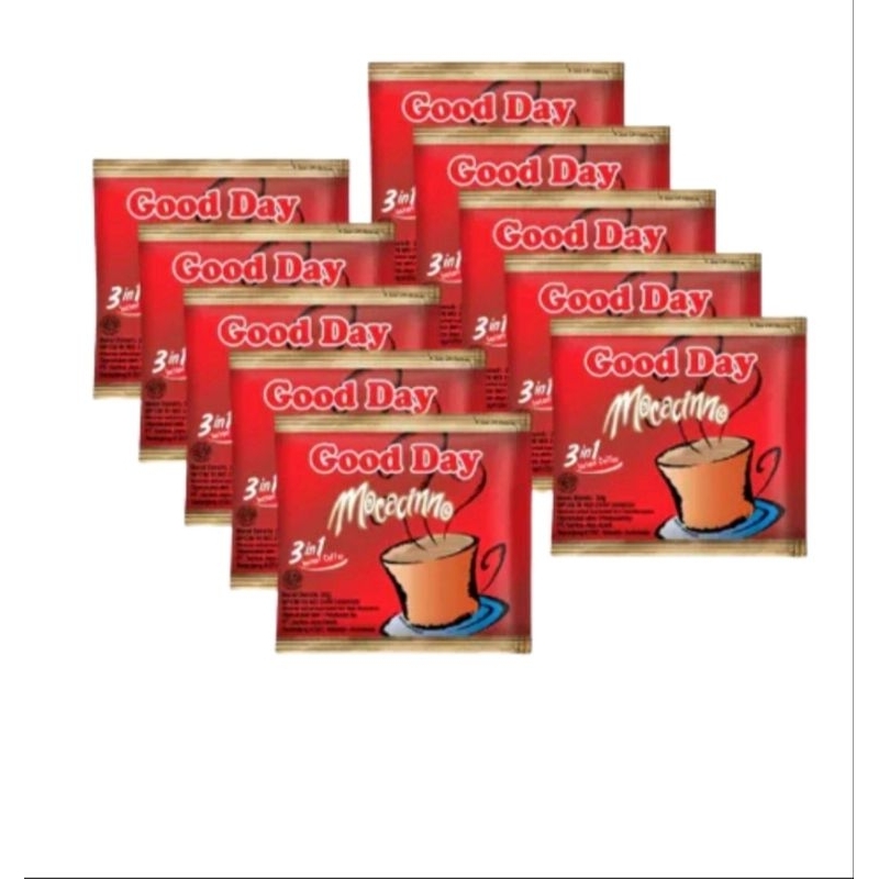 

Kopi Good day 1 Renceng isi 10 pcs