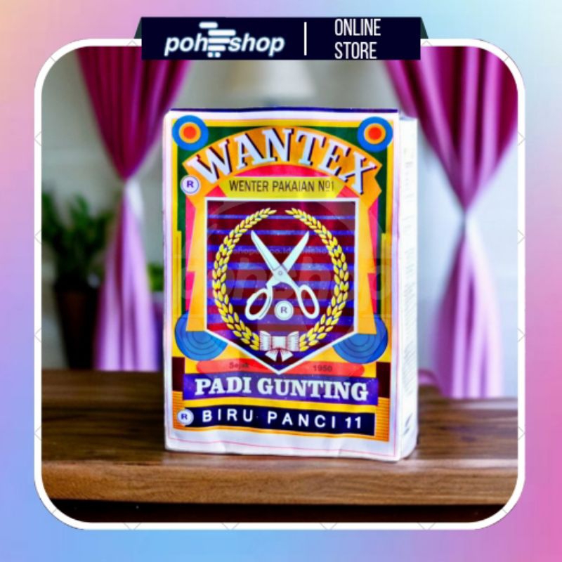 Wantex Cap Padi Gunting 11 Biru Panci