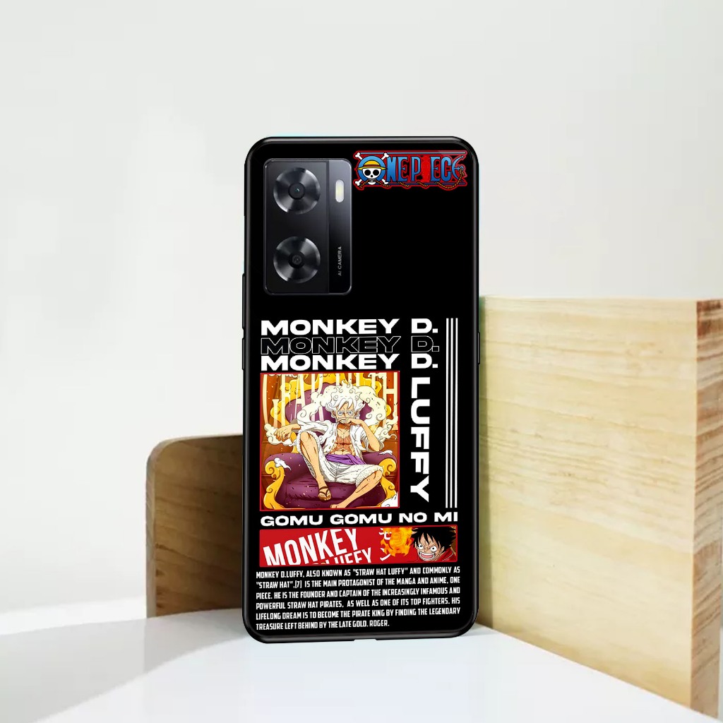 Case Oppo A57 2022 / A77S / A57S - Casing Hp OPPO A57 / A77S - ( One Piece Streetwear ) - Case 2D Gl