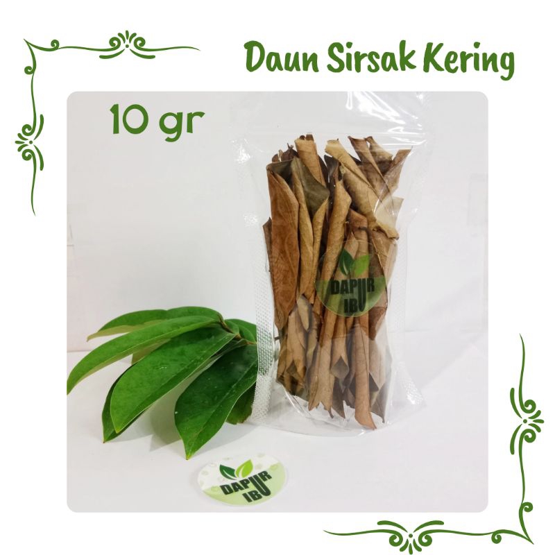 

Daun Sirsak Kering Teh Herbal Alami