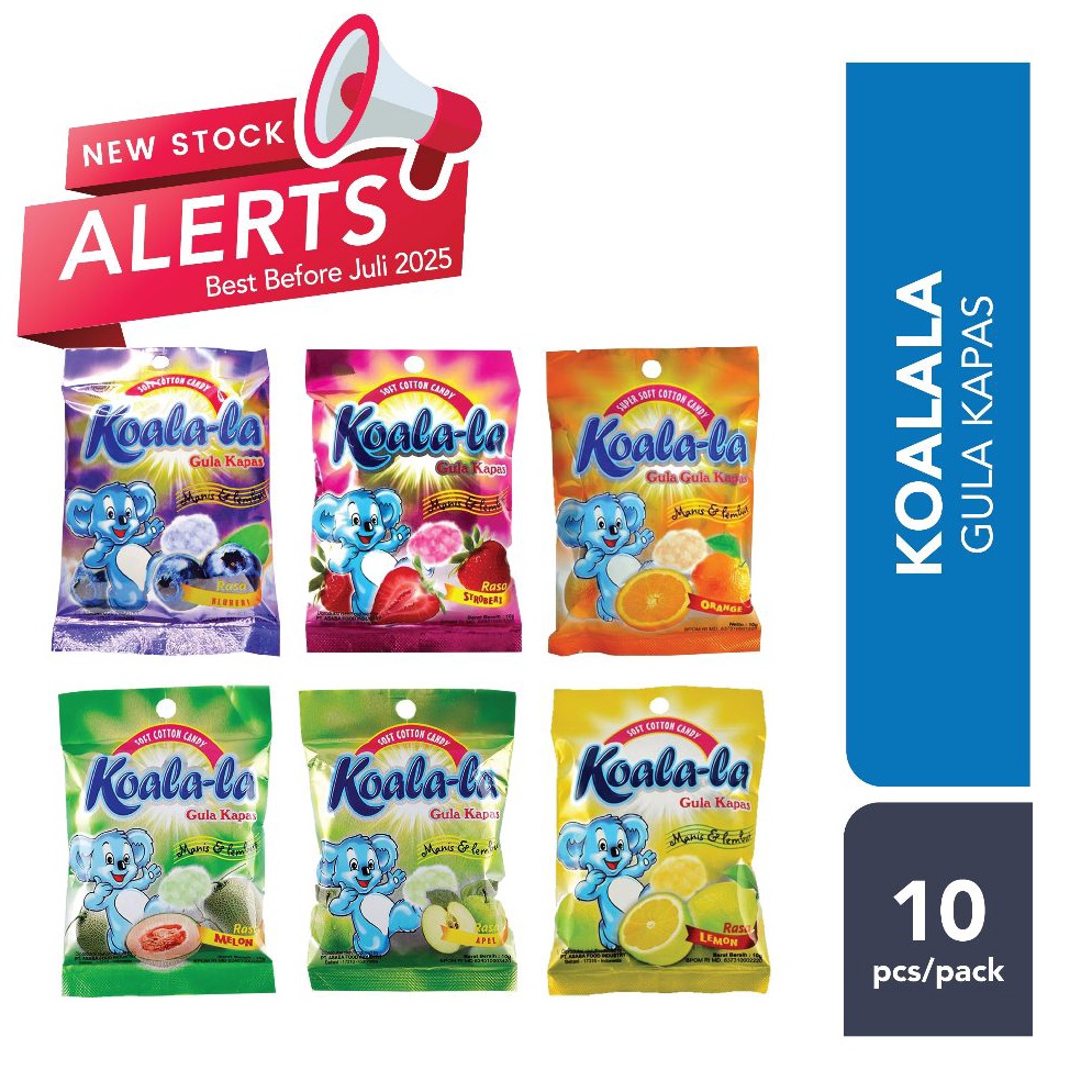 

Terk!!ni Permen Koala-la / Koalala (1pack isi 10 pcs) [158]
