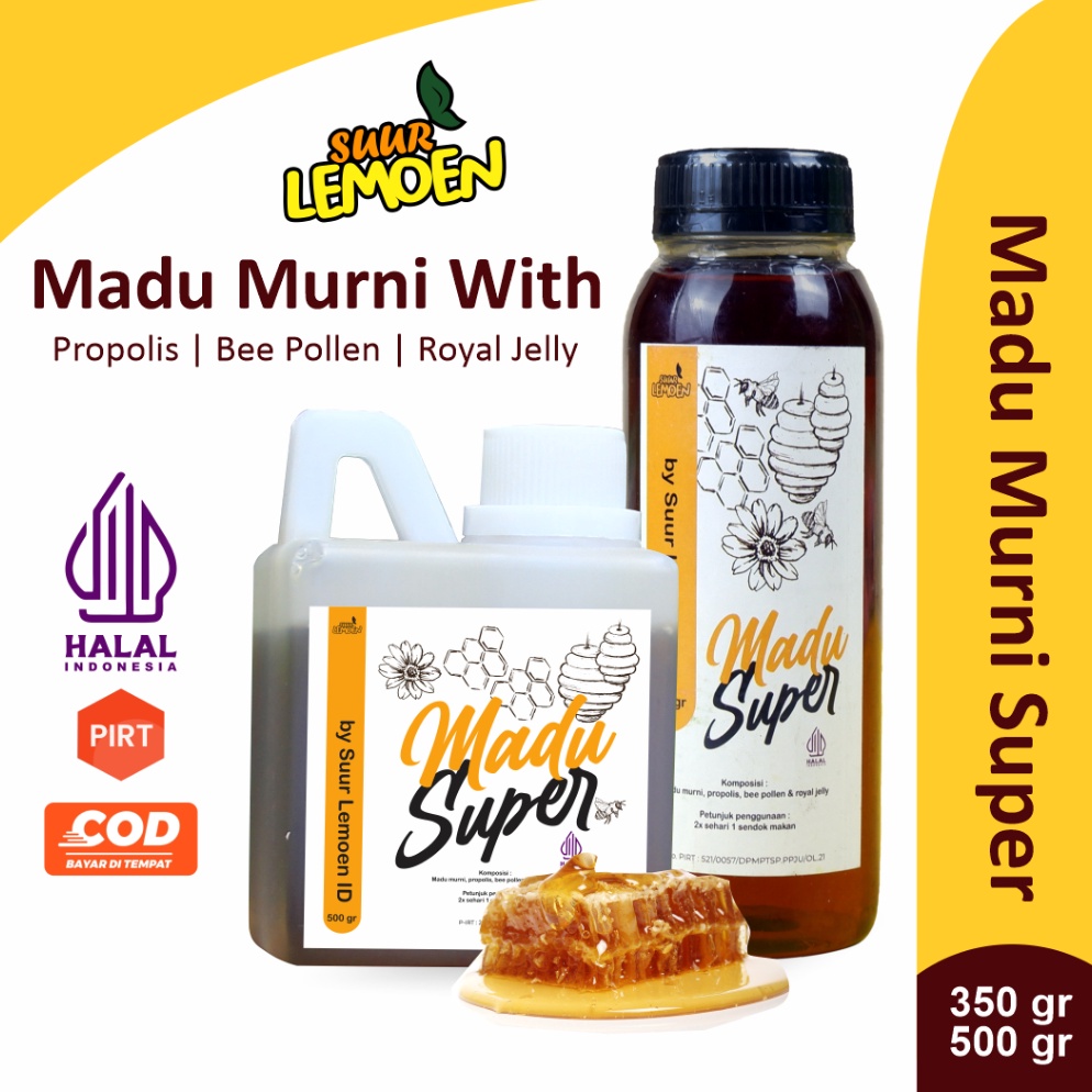 

[✬O61&] Madu Asli Premium 500 gram | Madu Super Murni by Suur Lemoen ID Order lagi