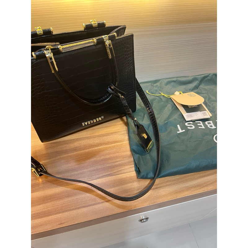 Tas Everbest Top Handle Bag (Everbest Karin Black)