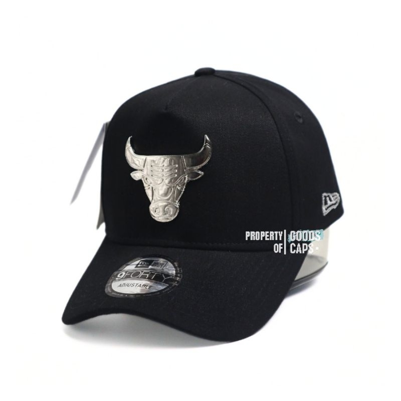 Topi Baseball Chicago Bulls Logo Besi