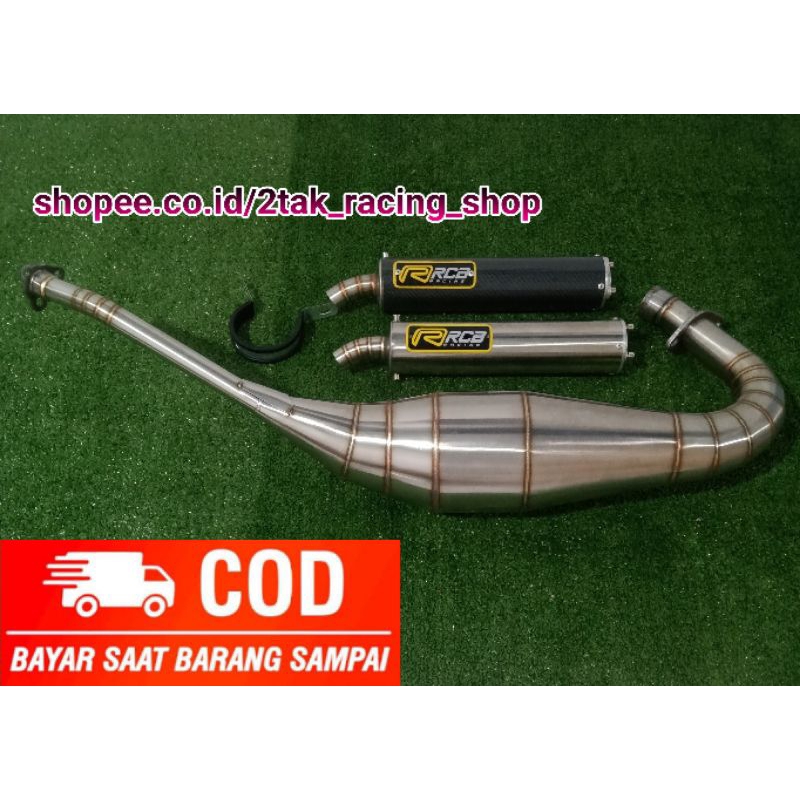 Knalpot ninja R RR rcb fullstainles