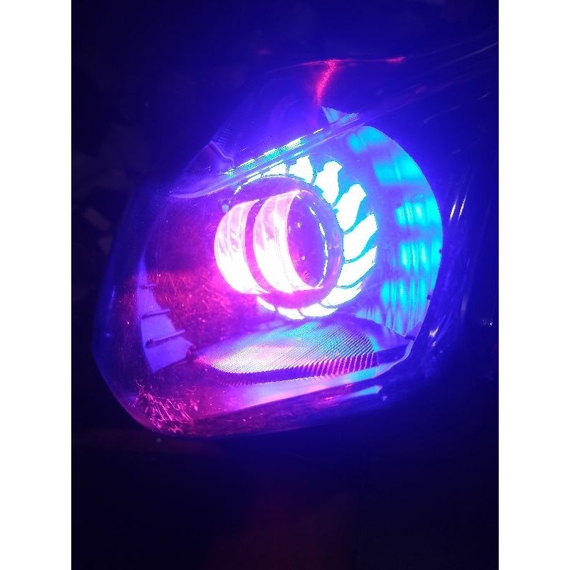 Reflektor set lampu depan Honda beat karbu