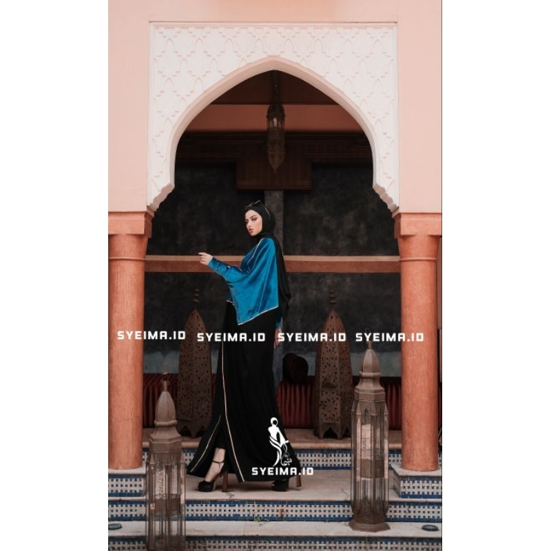 Dilara Abaya Series Brand Lokal Original By Syeima.Id Abaya Gamis Turki Dress Turki Abaya Gamis Arab