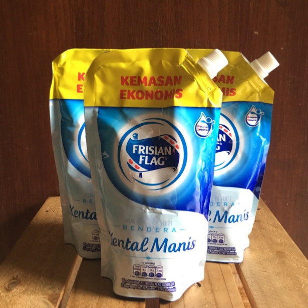 

[✥P65/] Frisian Flag Bendera Kental Manis 560gr Pouch Grosir lagi