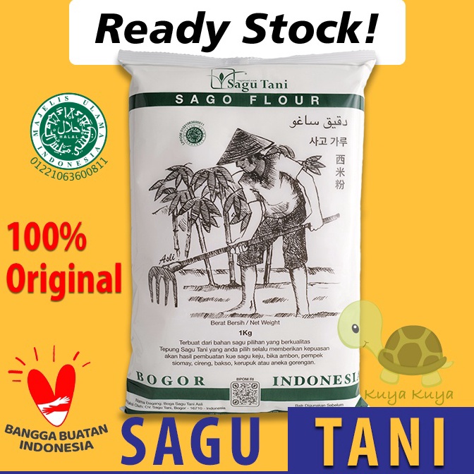 

[✯E51<] Tepung Sagu Tani ASLI 1Kg ( sagutani ) Sunshine