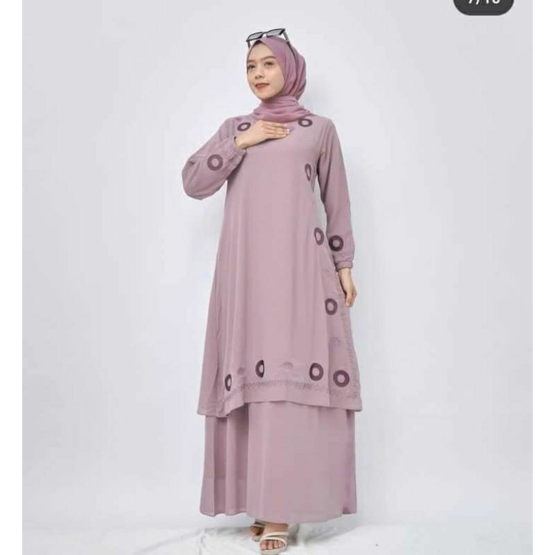 gamis Malaysia bordir