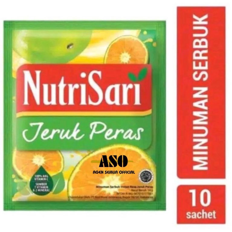 

[Produk LL54] NUTRISARI JERUK PERAS 14g JUPE RENCENG ( ISI 10 ) MURAH !!! Grosir