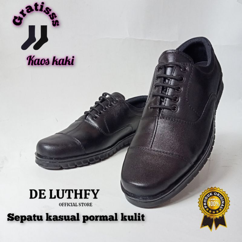 Sepatu Pantofel Pria Kulit terbaru - Pantopel laki laki dewasa kerja kantoran kuliah